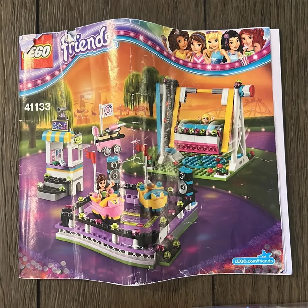 LEGO Friends Amusement Park Bumper Cars Construction Set #41133